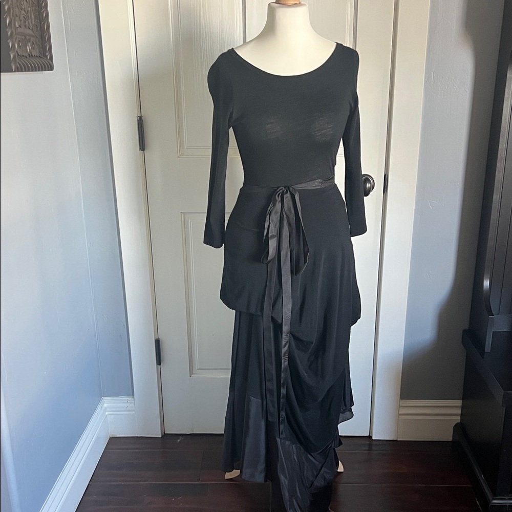 Morgane Le Fay Black Maxi Dress